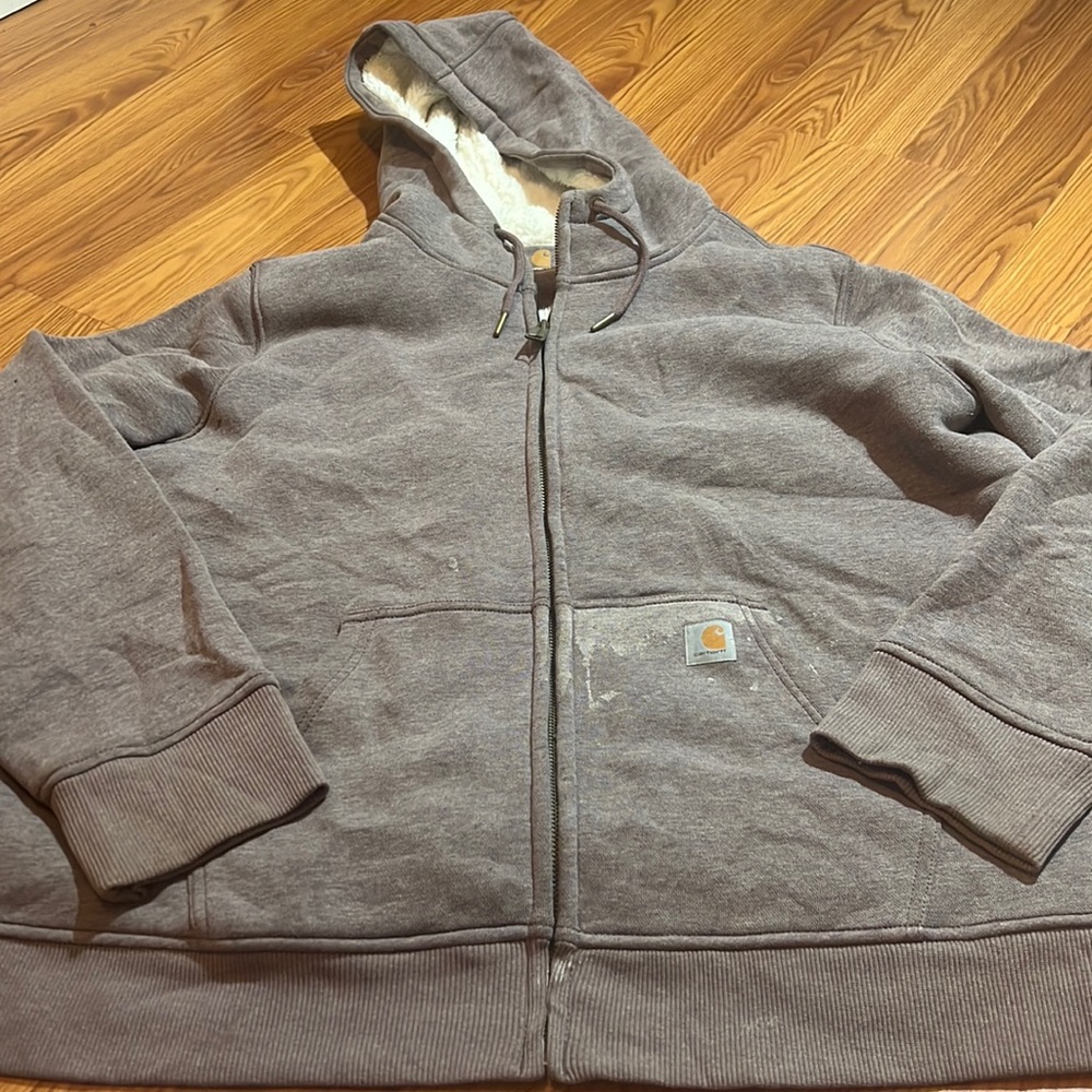 Women’s CARHARTT Sherpa lined hoodie